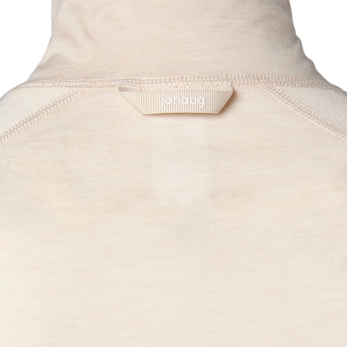 Johaug Aerial Woolmix 2.0 Half Zip Træningstrøje Dame Light Beige