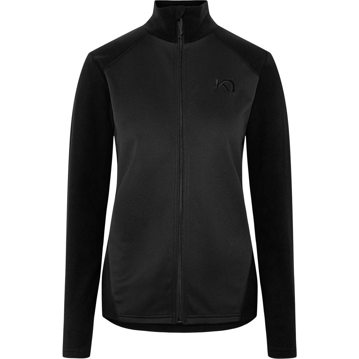 Kari Traa Kari Full Zip Fleecetrøye Dame Black