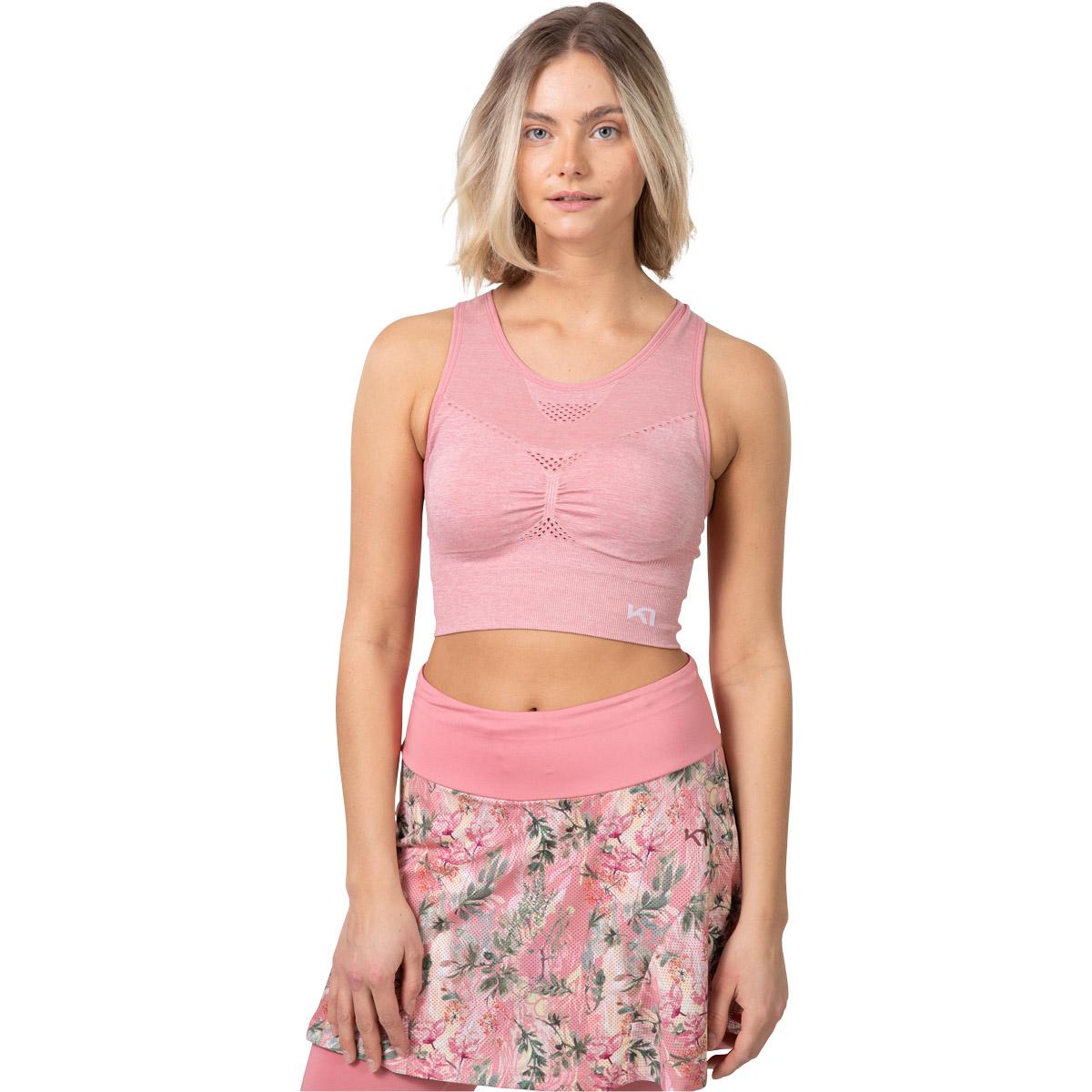 Kari Traa Ness Medium Support Sports BH Dame PASTEL DUSTY PINK