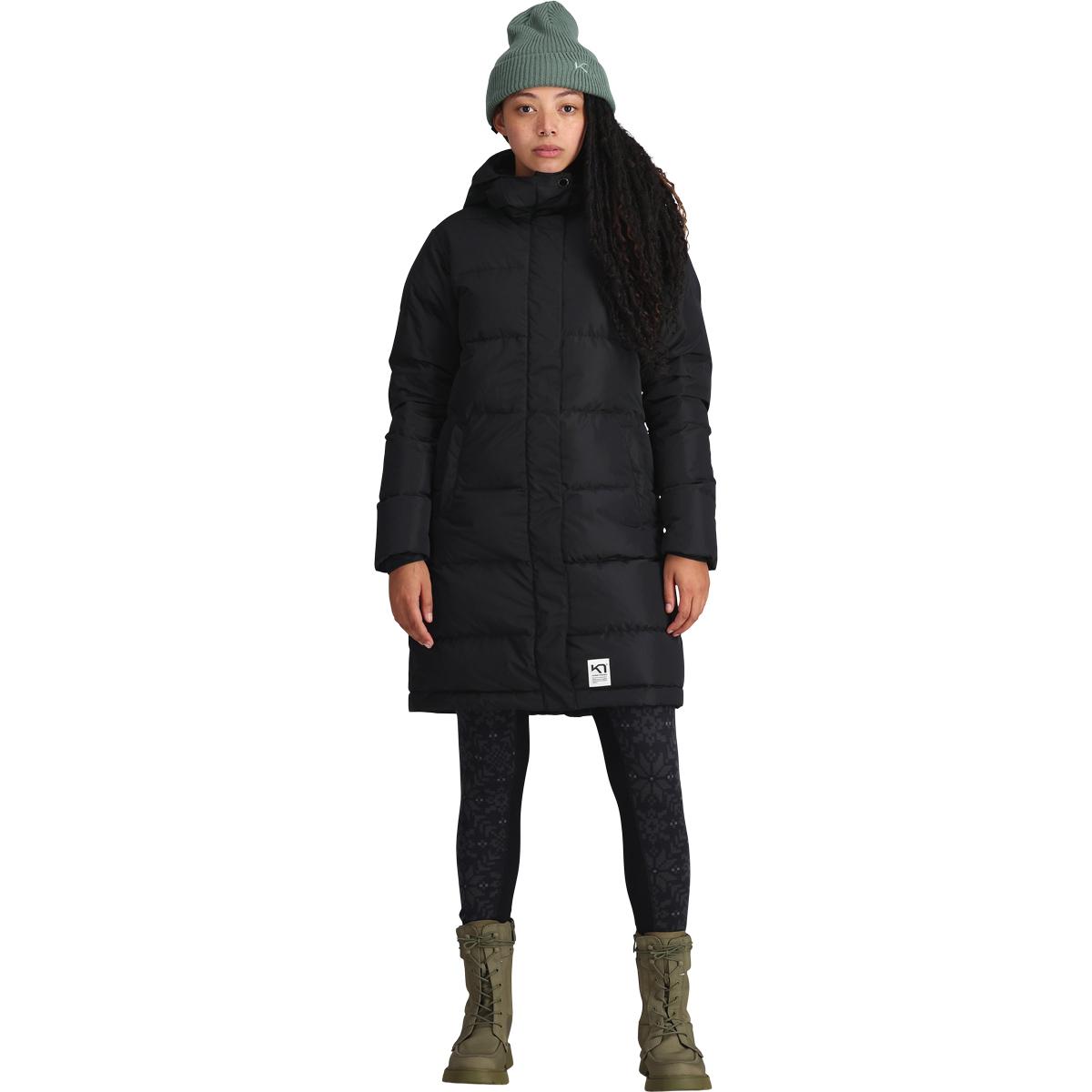 Kari Traa Kyte Parka Vinterjakke Dame Black