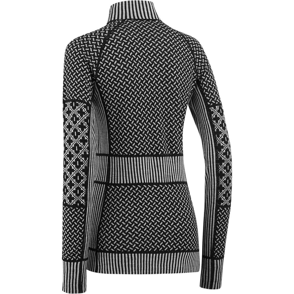 Kari Traa Smekker Half Zip Merino Ulltrøye Dame Black