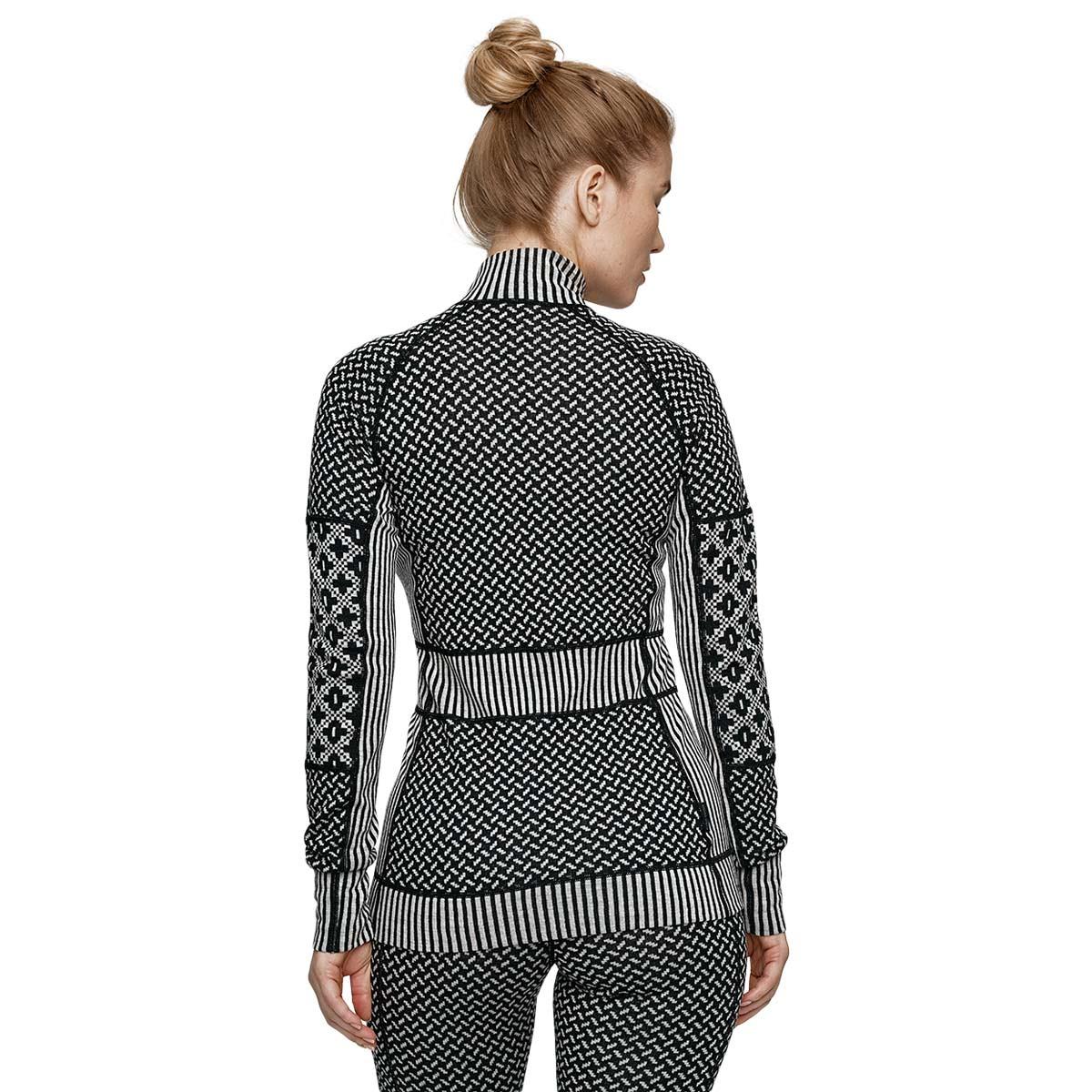 Kari Traa Smekker Half Zip Merino Ulltrøye Dame Black