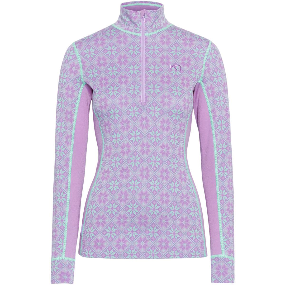 Kari Traa Rose Half Zip Merino Ulltrøye Dame LILY