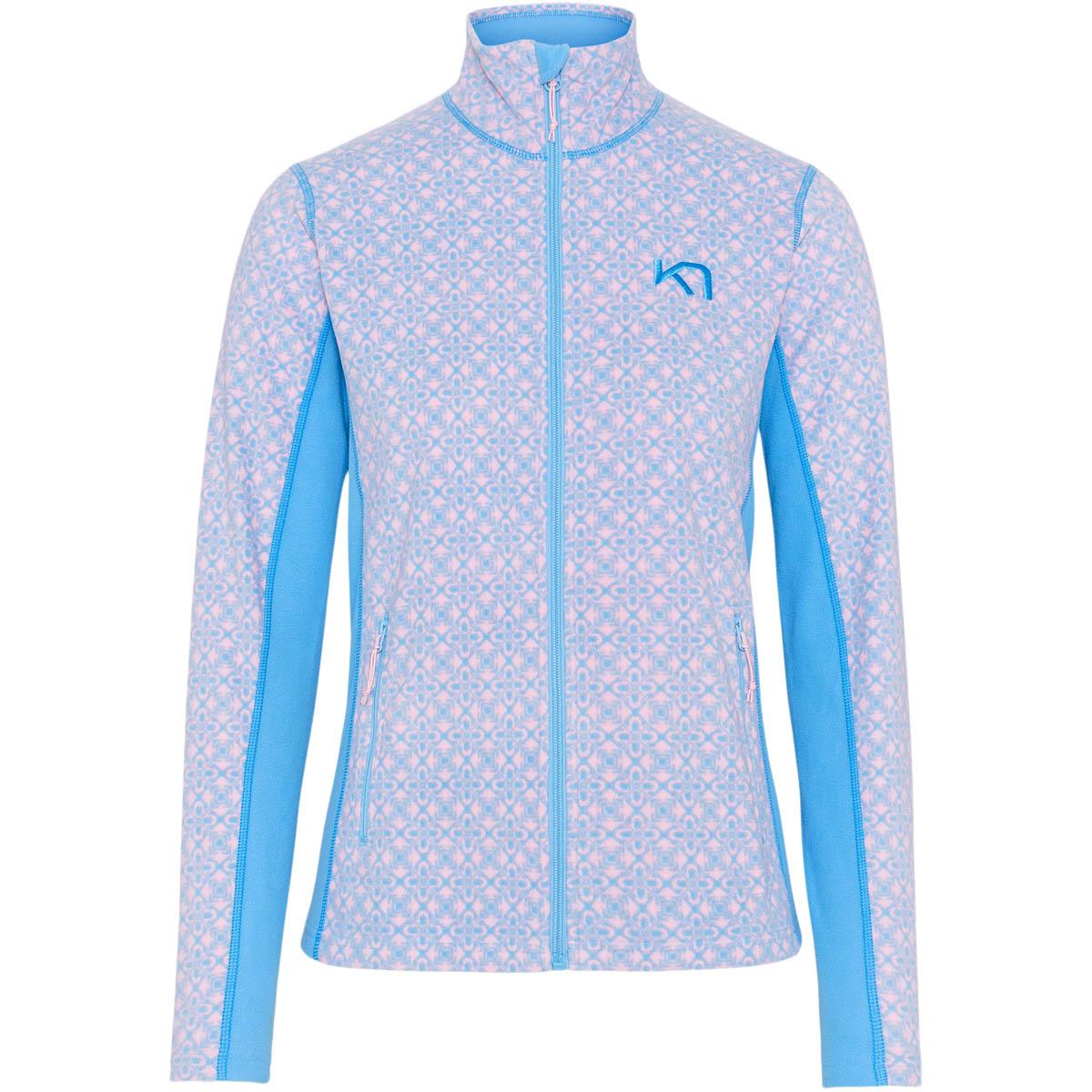 Kari Traa Olga Full Zip Fleecetrøye Dame OCEAN