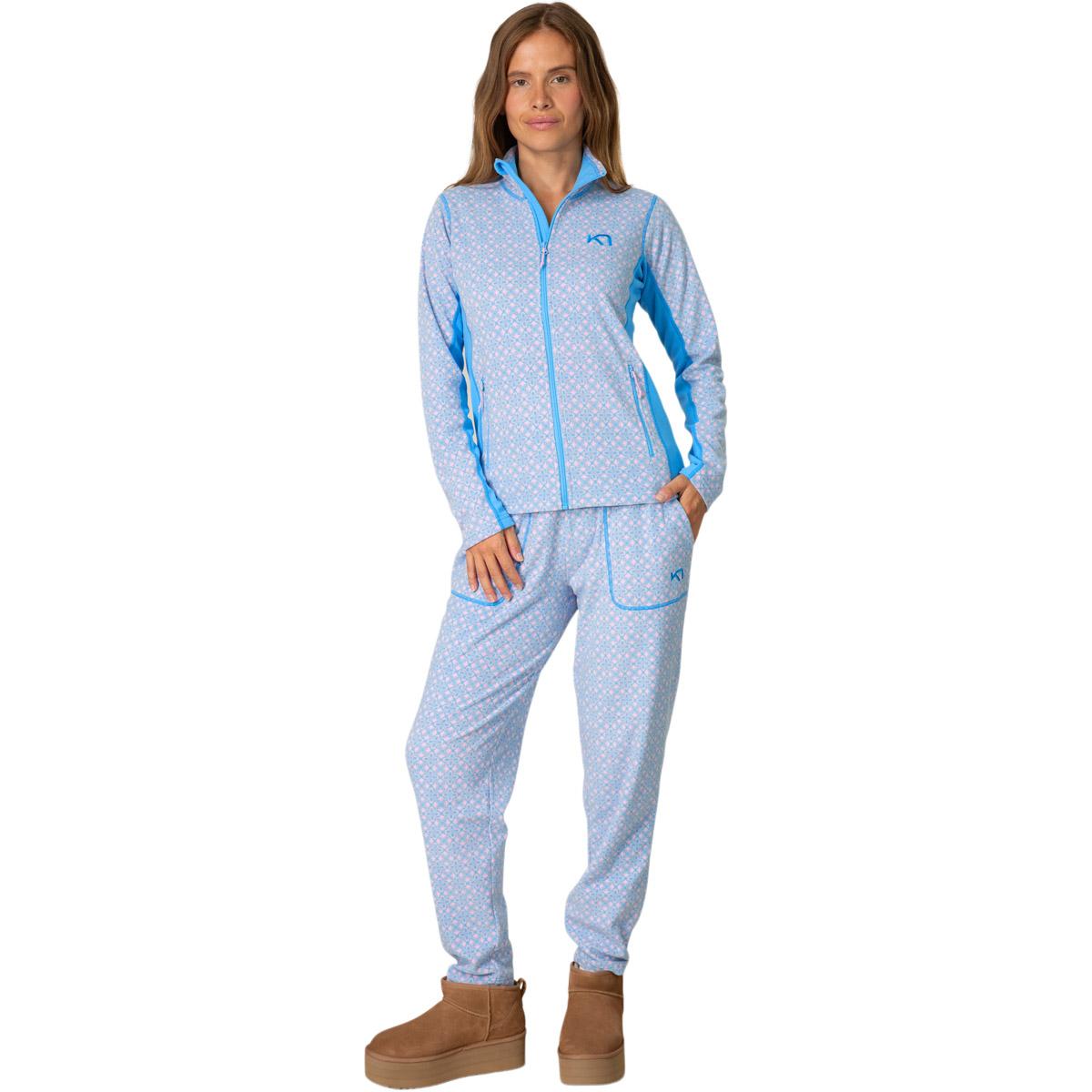 Kari Traa Olga Full Zip Fleecetrøye Dame OCEAN