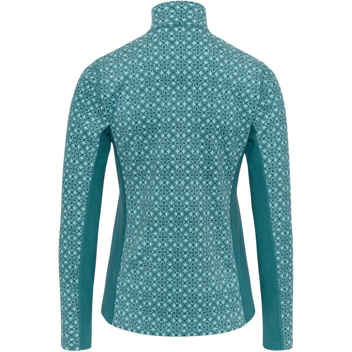 Kari Traa Olga Full Zip Fleecetrøye Dame PEACOCK