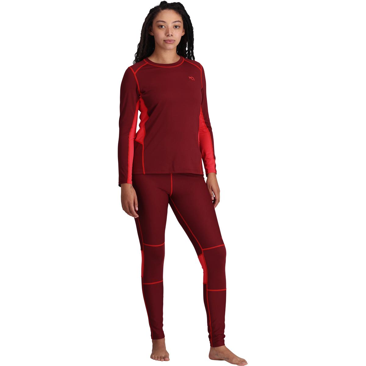 Kari Traa Sval Langærmet T-shirt Dame ROUGE