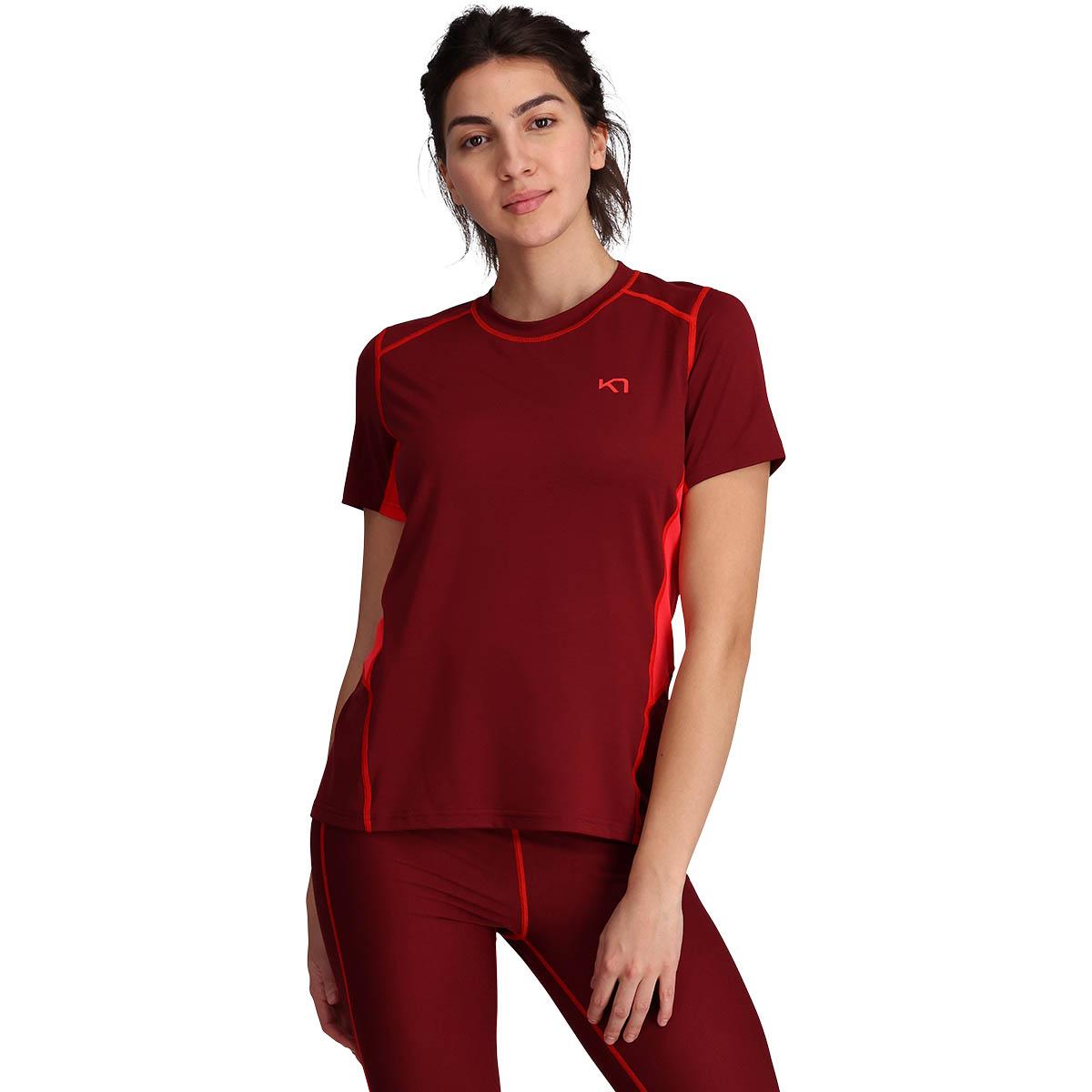 Kari Traa Sval T-shirt Dame ROUGE
