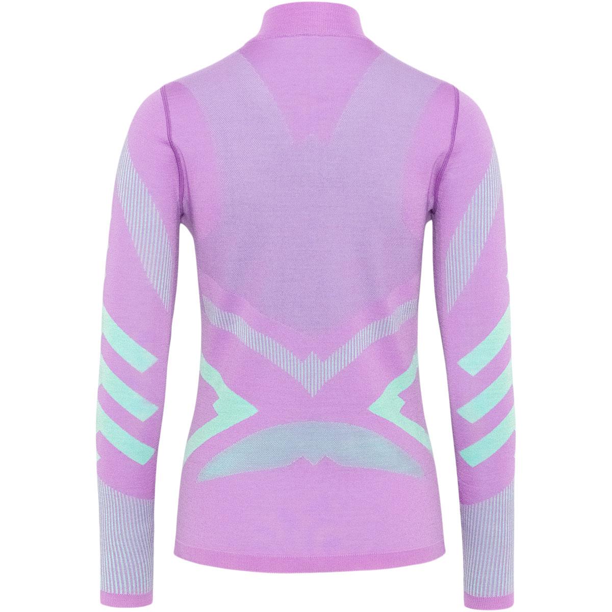 Kari Traa Faith Half Zip Merino Ulltrøye Dame VIOLET