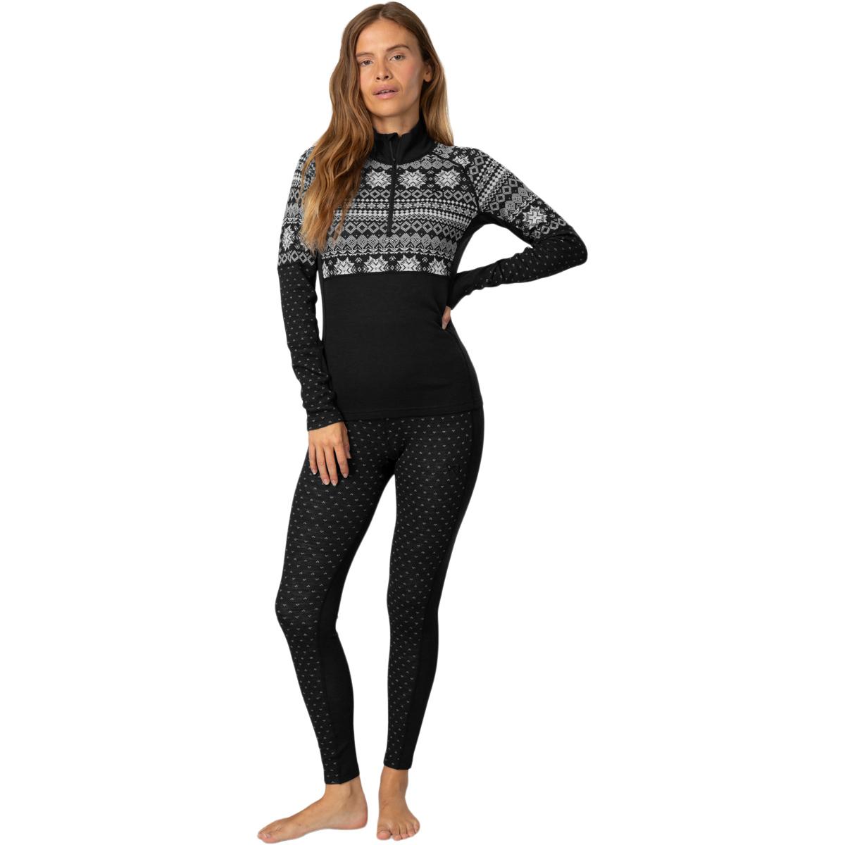 Kari Traa Vilma Half Zip Midlayer Trøje Dame Black