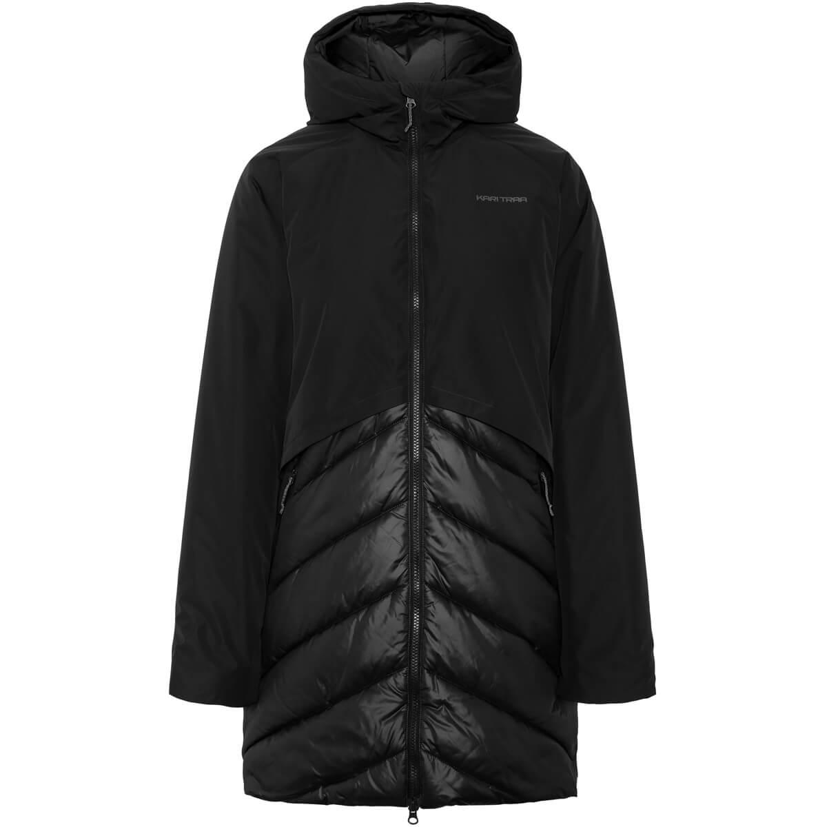 Kari Traa Frida Parka Vinterjakke Dame Black