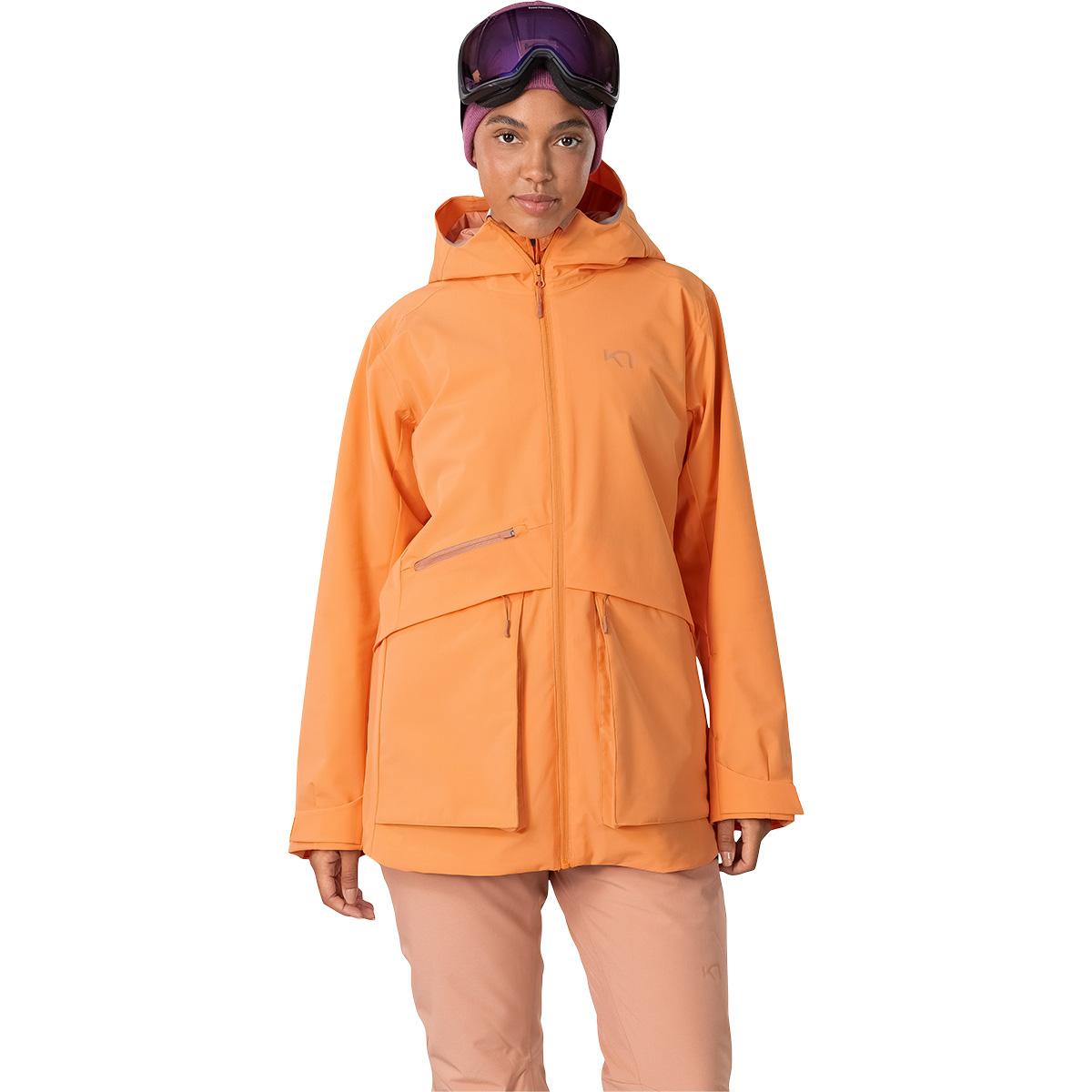 Kari Traa Therese Skijakke Dame LIGHT ORANGE