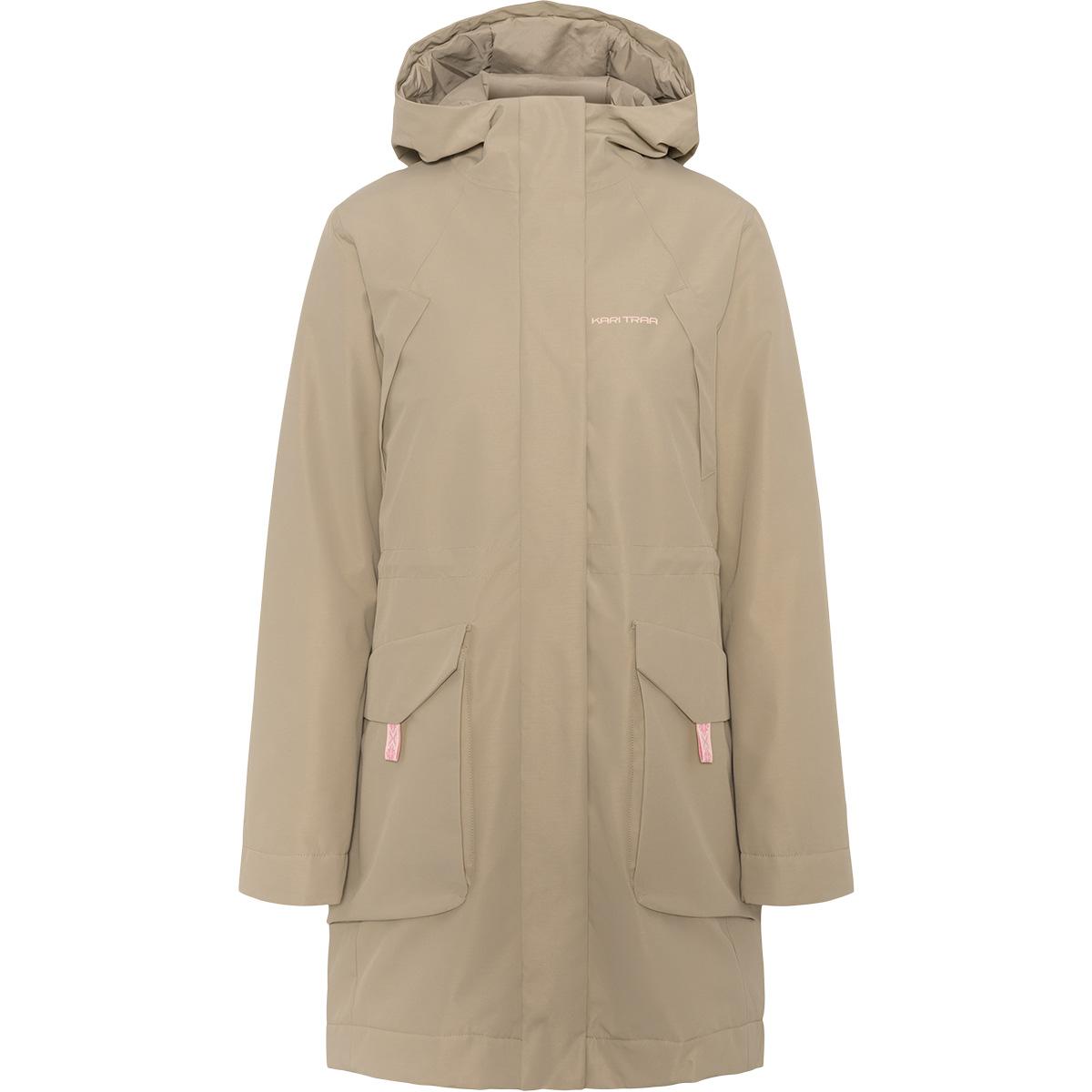 Kari Traa Mona Parka Vinterjakke Dame Mocha