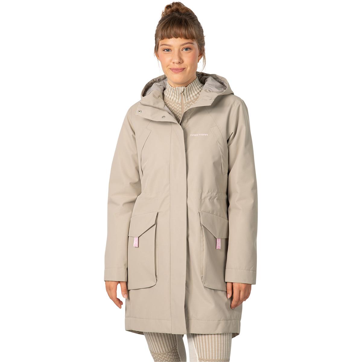 Kari Traa Mona Parka Vinterjakke Dame Mocha