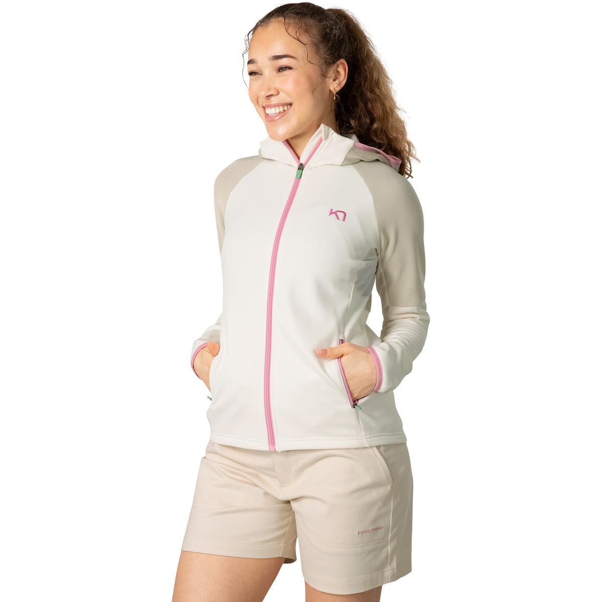 Kari Traa Tove Midlayer Trøye Dame OFF WHITE