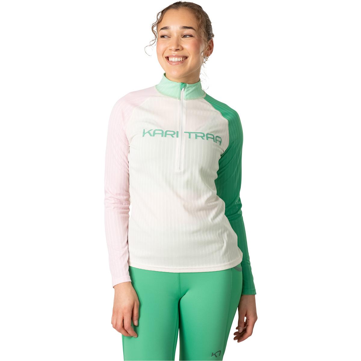 Kari Traa Ella Half Zip Baselayer Treningstrøye Dame BJERK