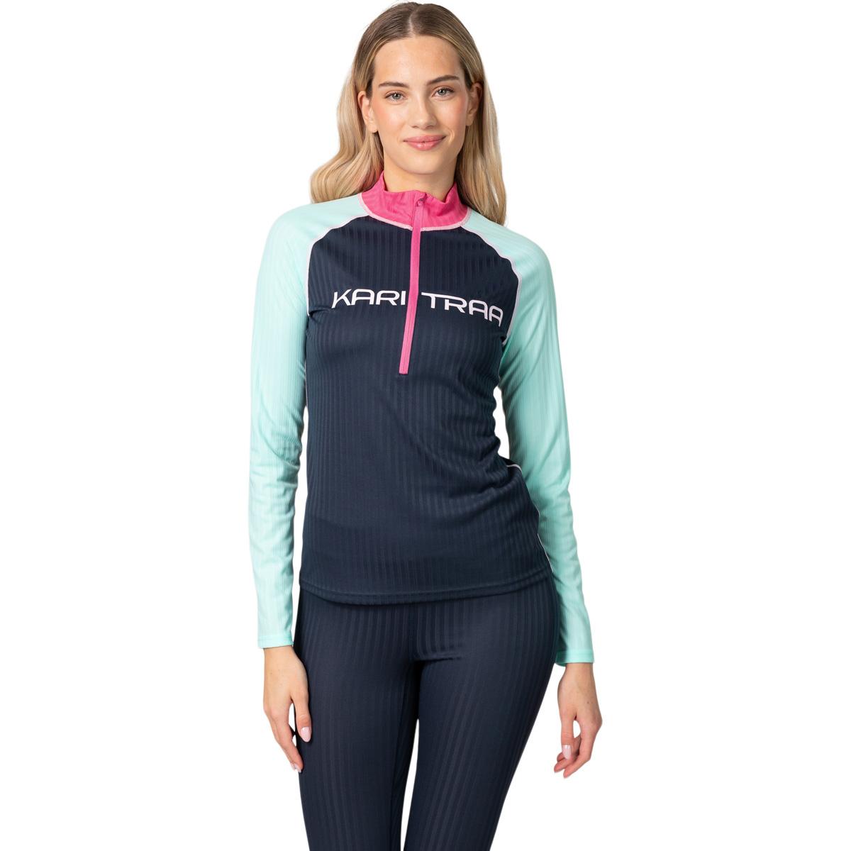 Kari Traa Ella Half Zip Baselayer Træningstrøje Dame Roya