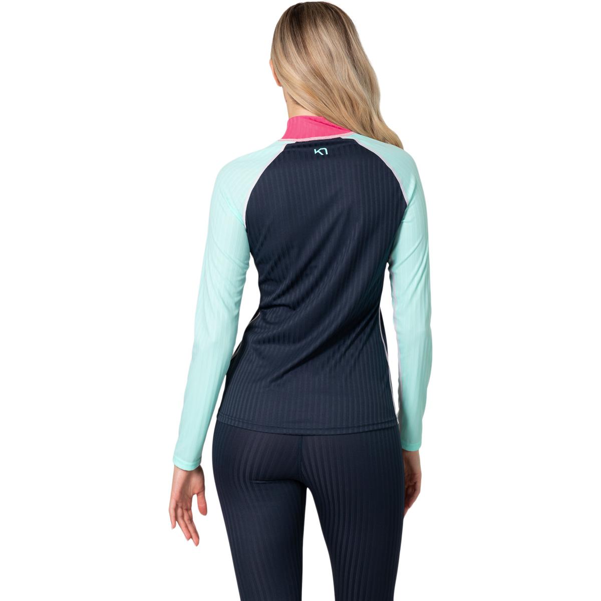 Kari Traa Ella Half Zip Baselayer Træningstrøje Dame Roya
