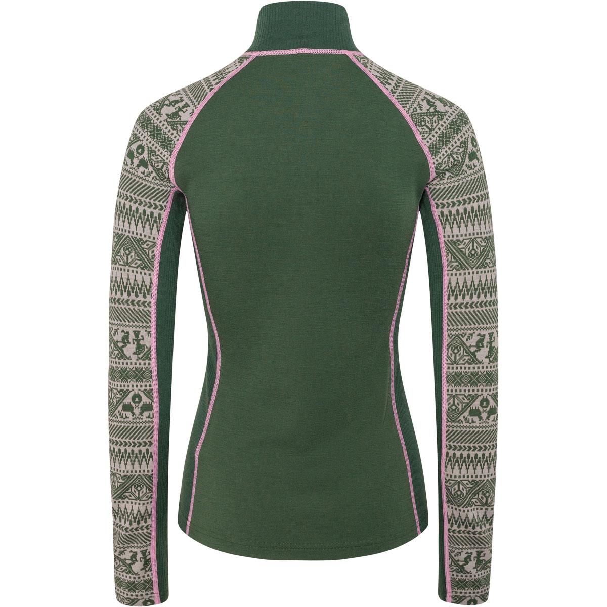 Kari Traa Tale Half Zip Midlayer Trøje Dame Thyme