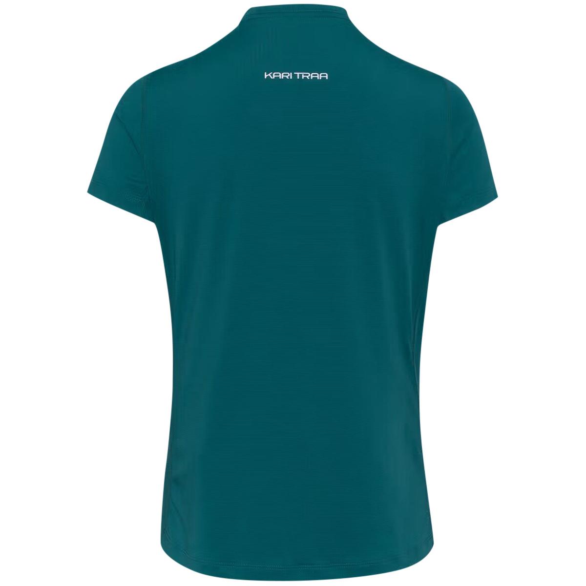 Kari Traa Ava Trenings T-skjorte Dame PEACOCK