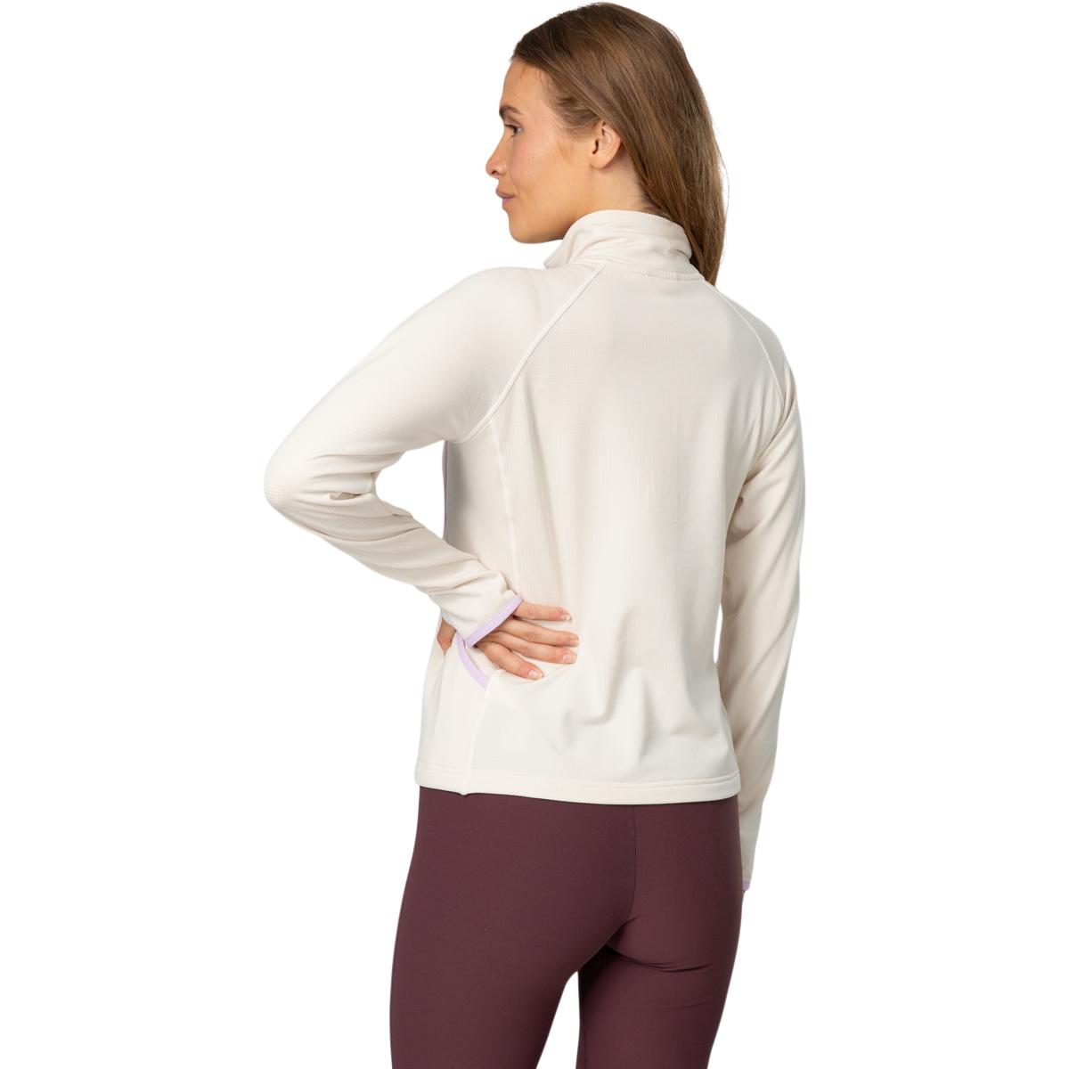 Kari Traa Mika Midlayer Trøye Dame LIGHT BEIGE
