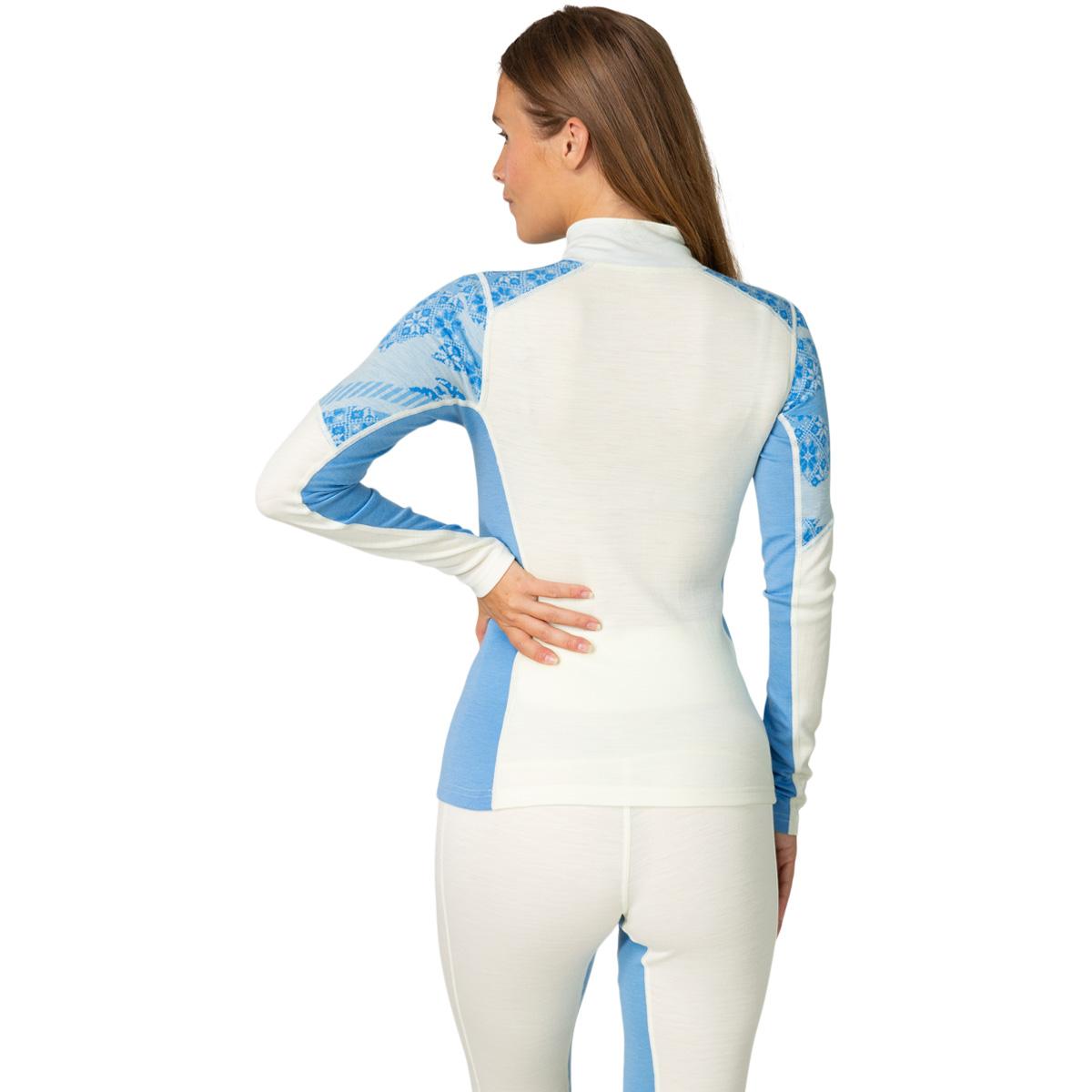 Kari Traa Olea Half Zip Superundertøy Dame OCEAN