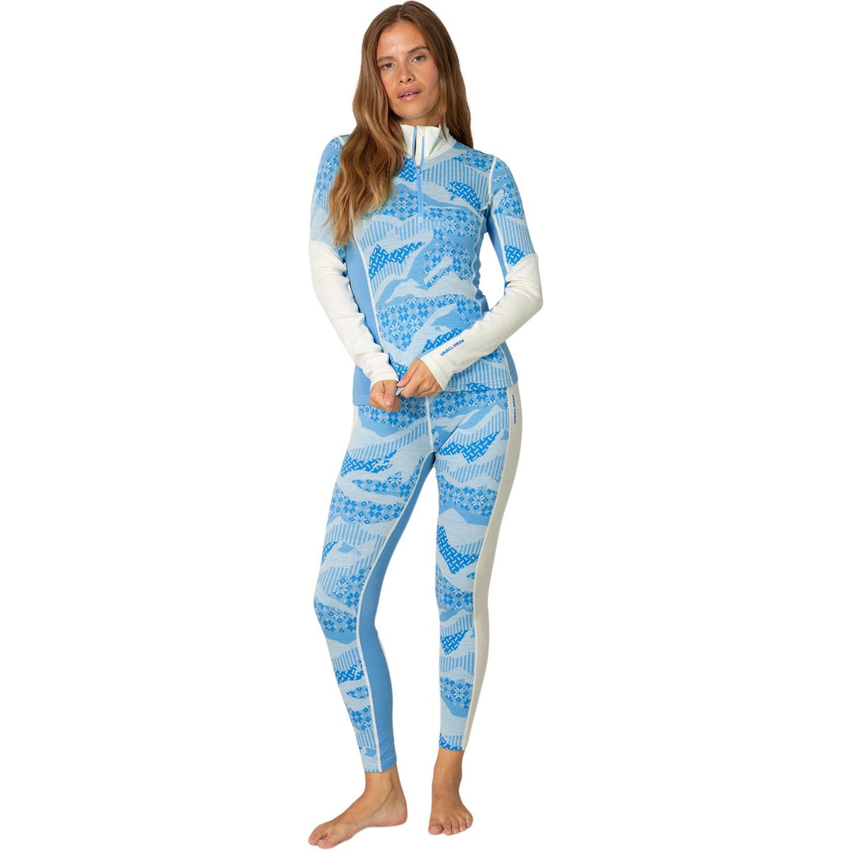 Kari Traa Olea Half Zip Superundertøy Dame OCEAN