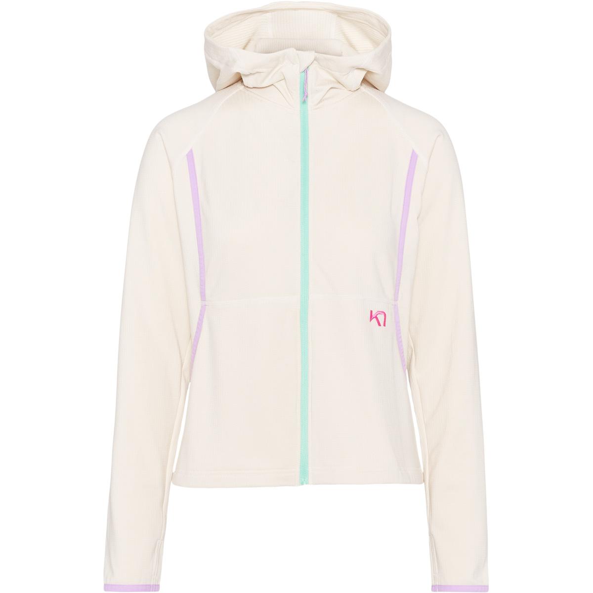 Kari Traa Mika Full Zip Hættetrøje Dame LIGHT BEIGE