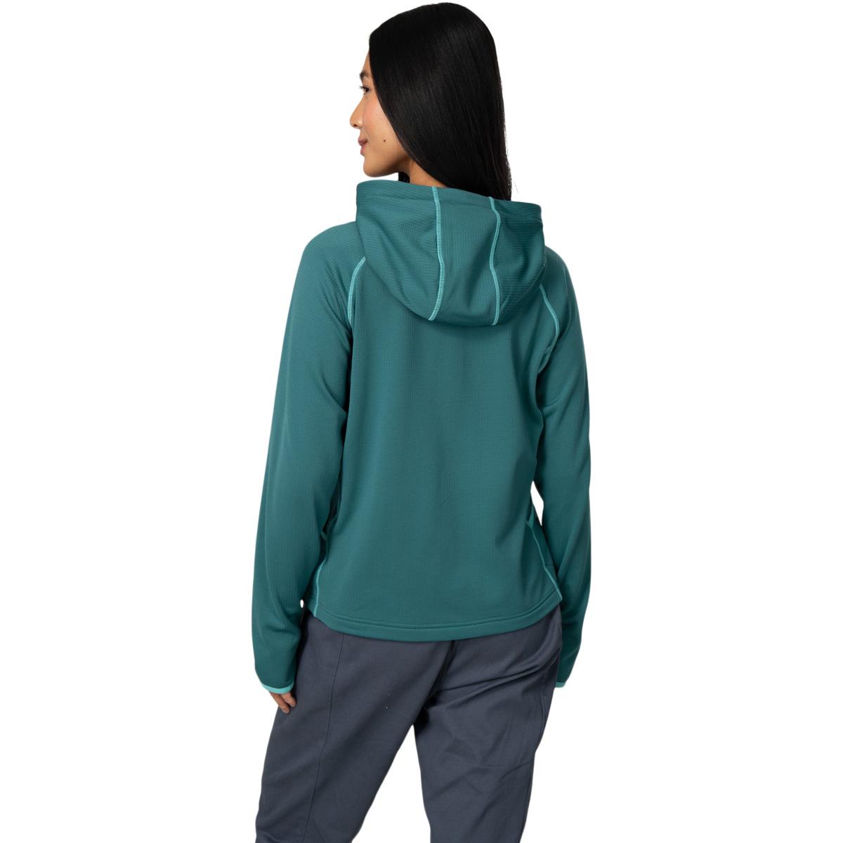 Kari Traa Mika Full Zip Hettegenser Dame PEACOCK