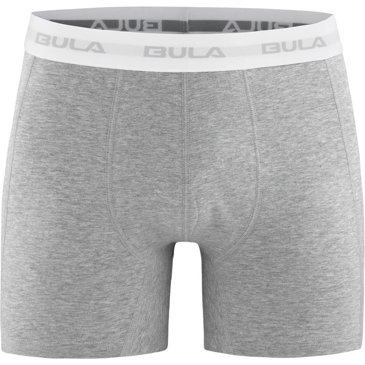 Bula Solid Boxershorts Herre GREYM