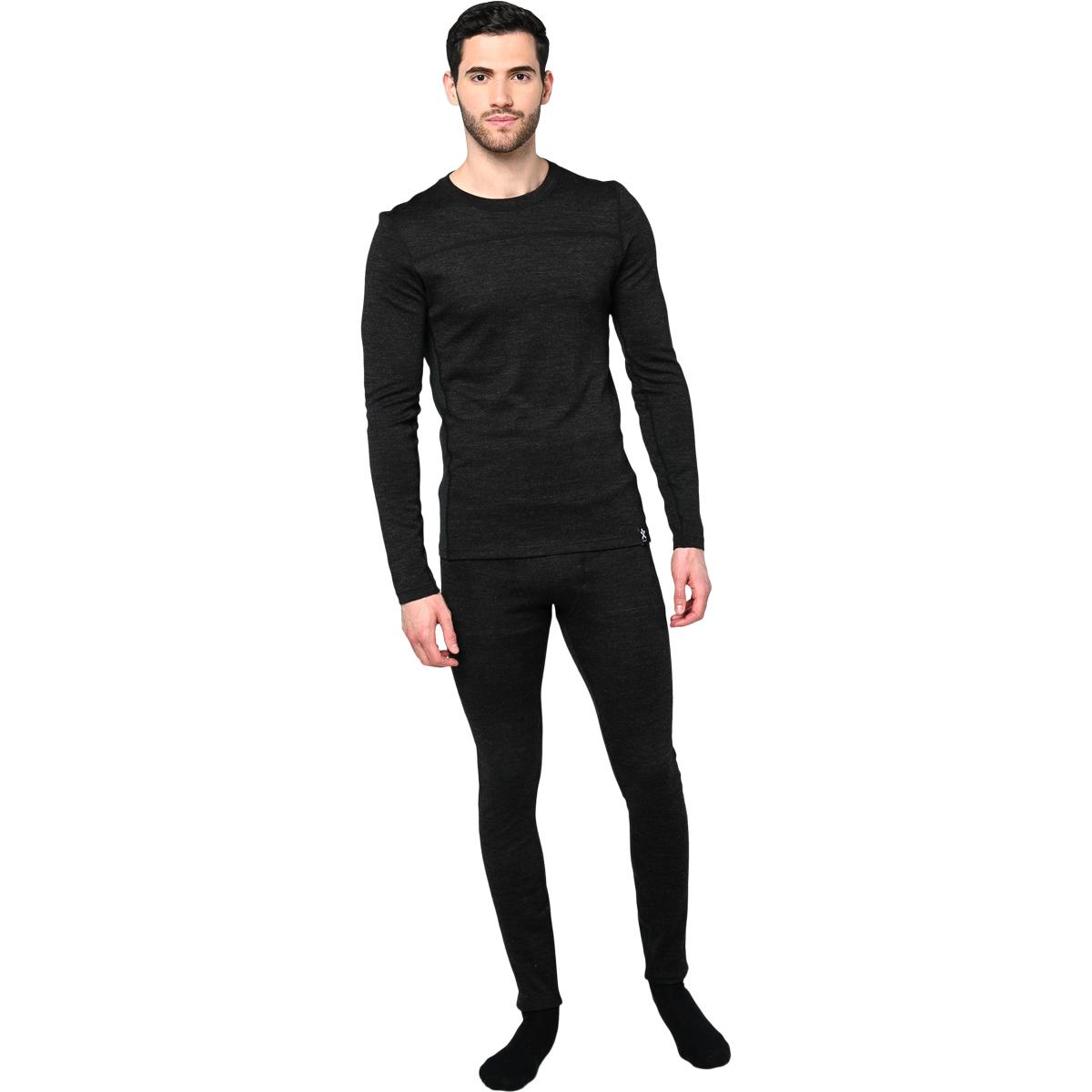 Bula Base Merinould Skiunderbukser Herre Black