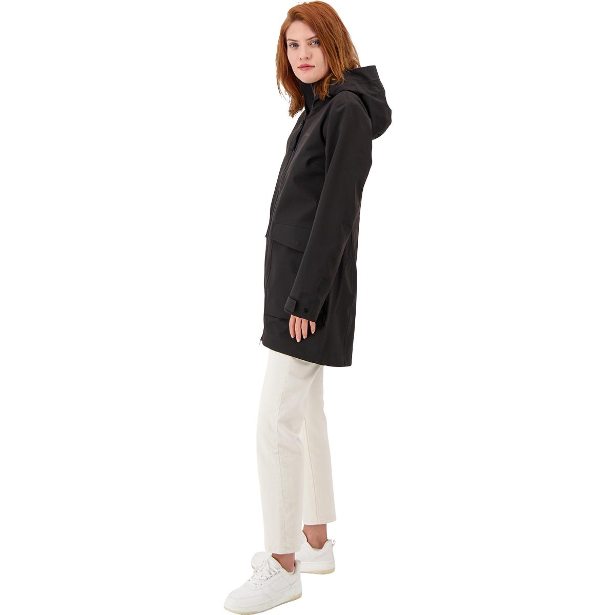 Didriksons Fredrika Parka Jakke Dame BLACK