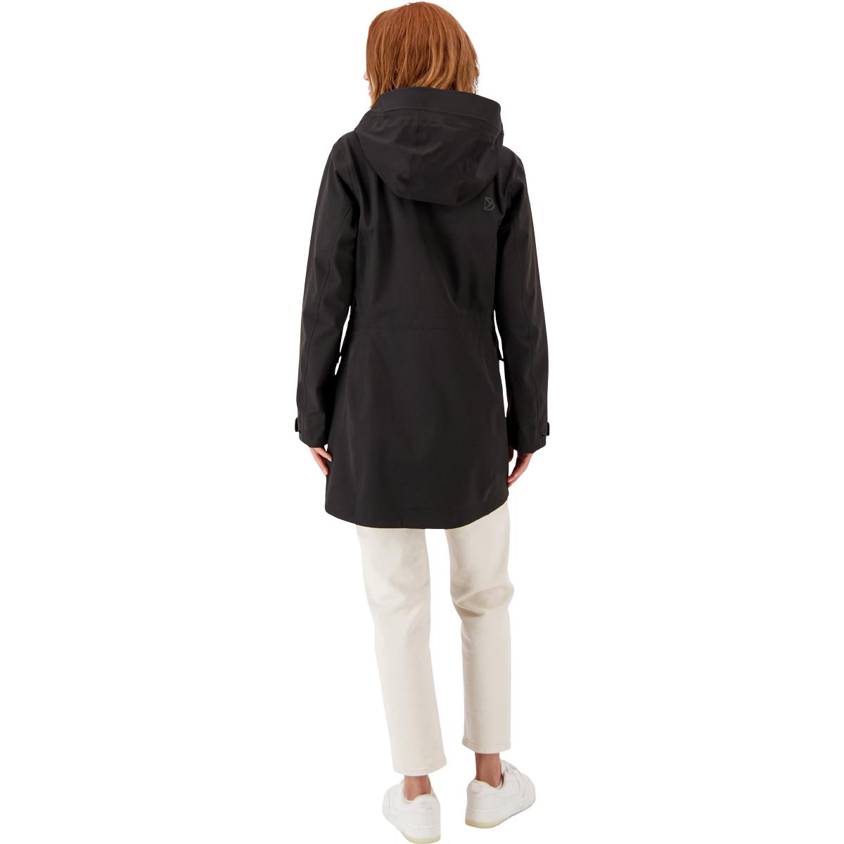 Didriksons Fredrika Parka Jakke Dame BLACK