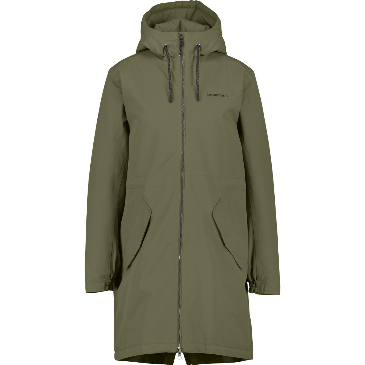 Didriksons Marta-Lisa Parka Jakke Dame DEEP GREEN