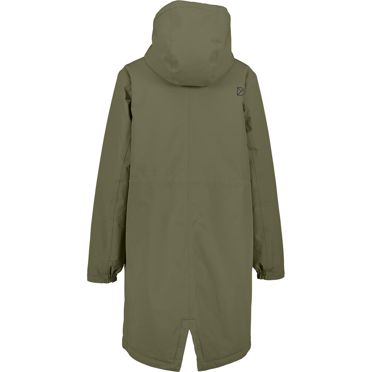 Didriksons Marta-Lisa Parka Jakke Dame DEEP GREEN