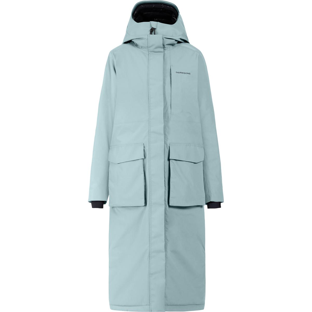 Didriksons Leya Parka Jakke Dame FACTORY BLUE