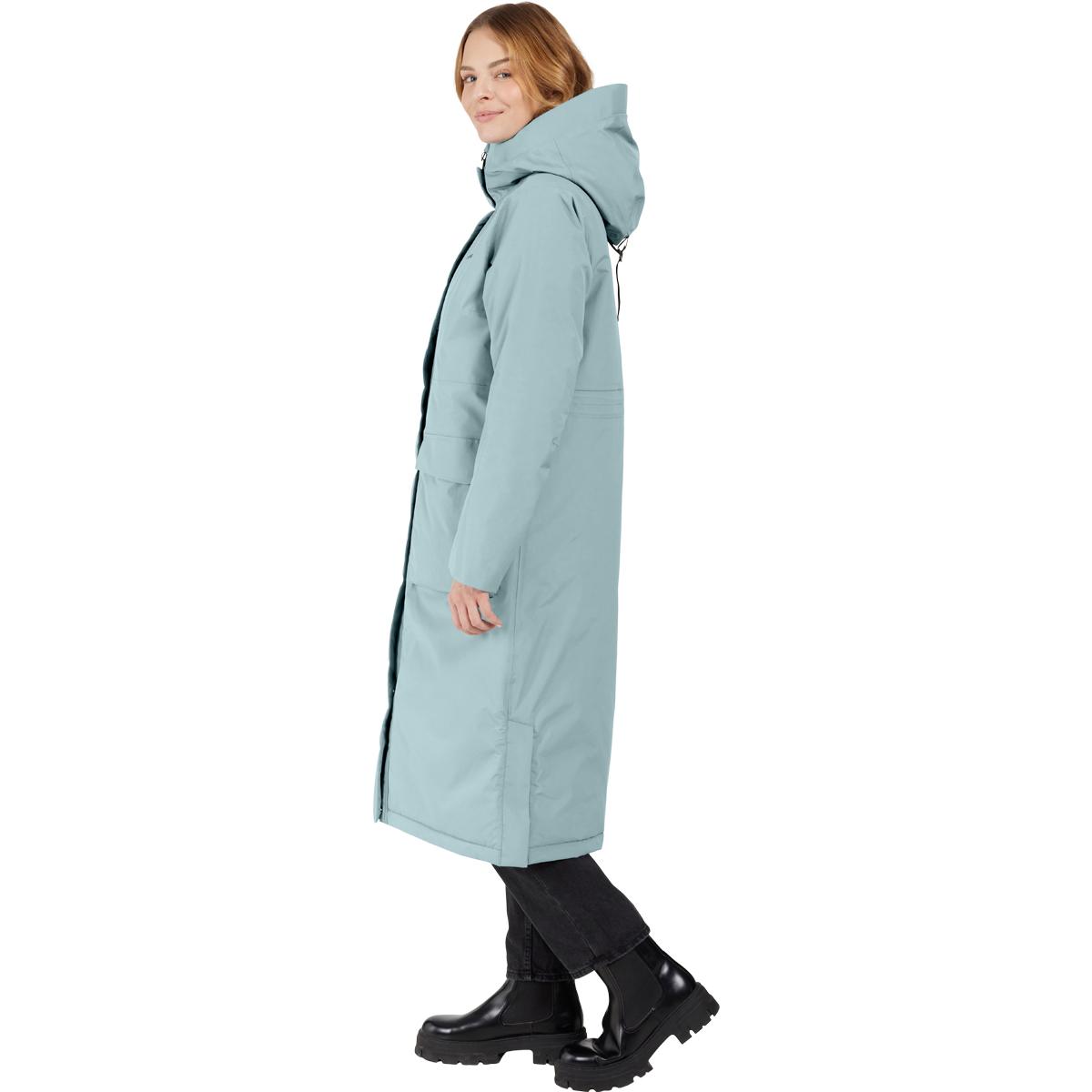 Didriksons Leya Parka Jakke Dame FACTORY BLUE