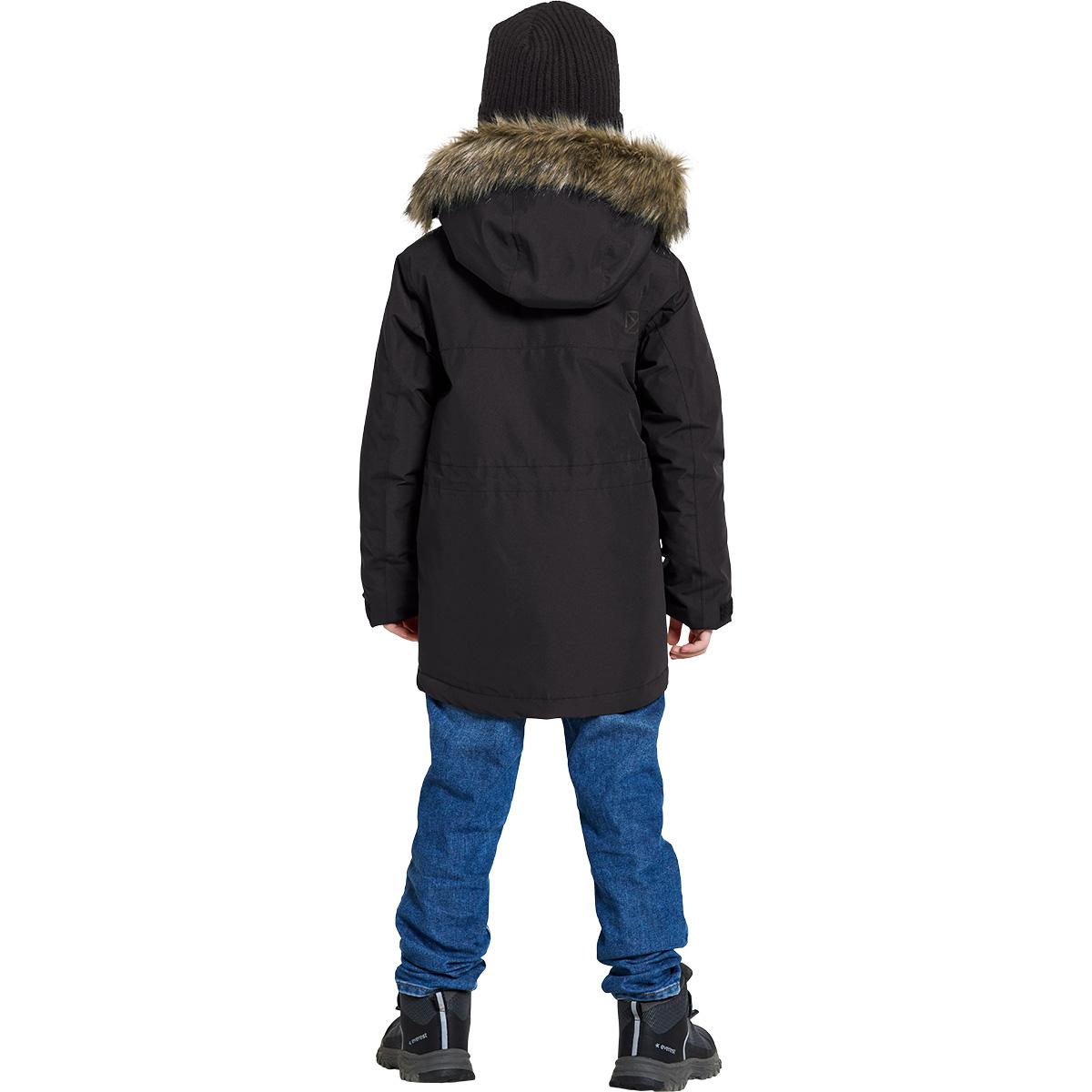 Didriksons Oxid Parka Vinterjakke Børn BLACK