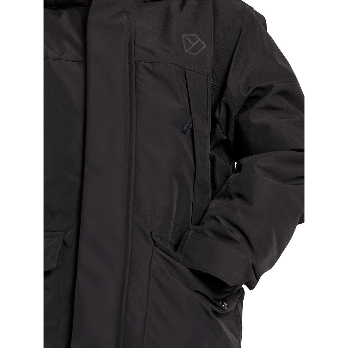 Didriksons Oxid Parka Vinterjakke Børn BLACK