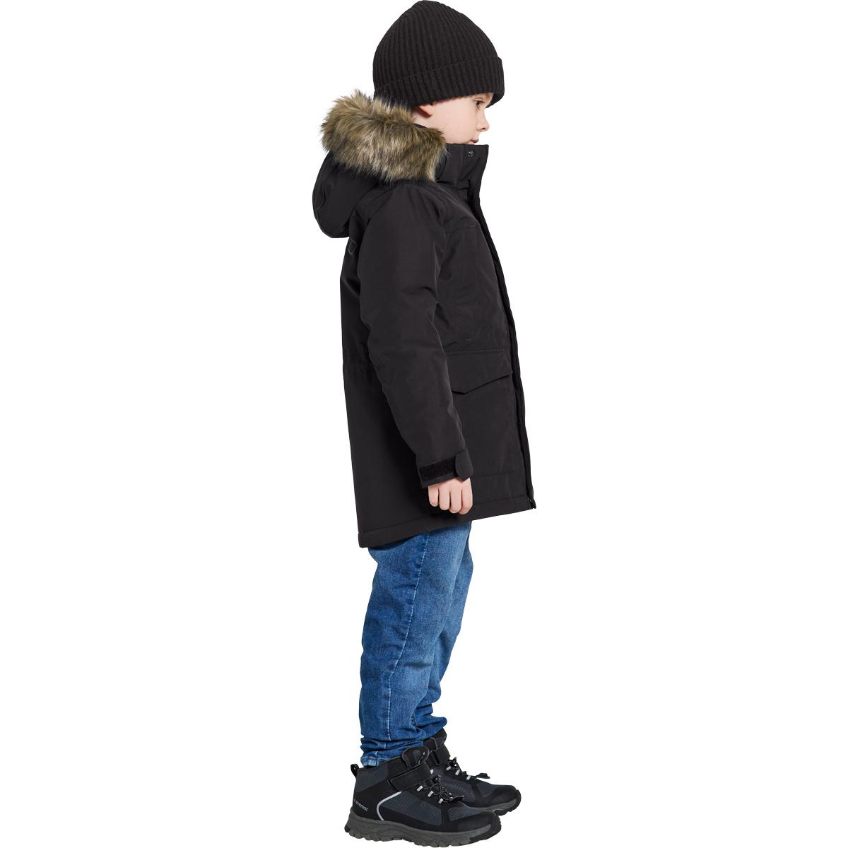 Didriksons Oxid Parka Vinterjakke Børn BLACK