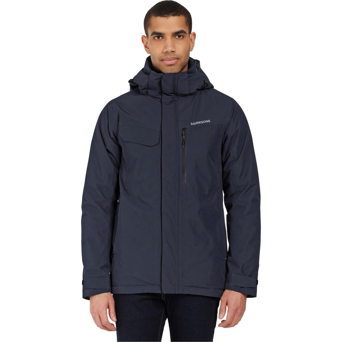 Didriksons Stefan Vinterjakke Herre Dark Night Blue