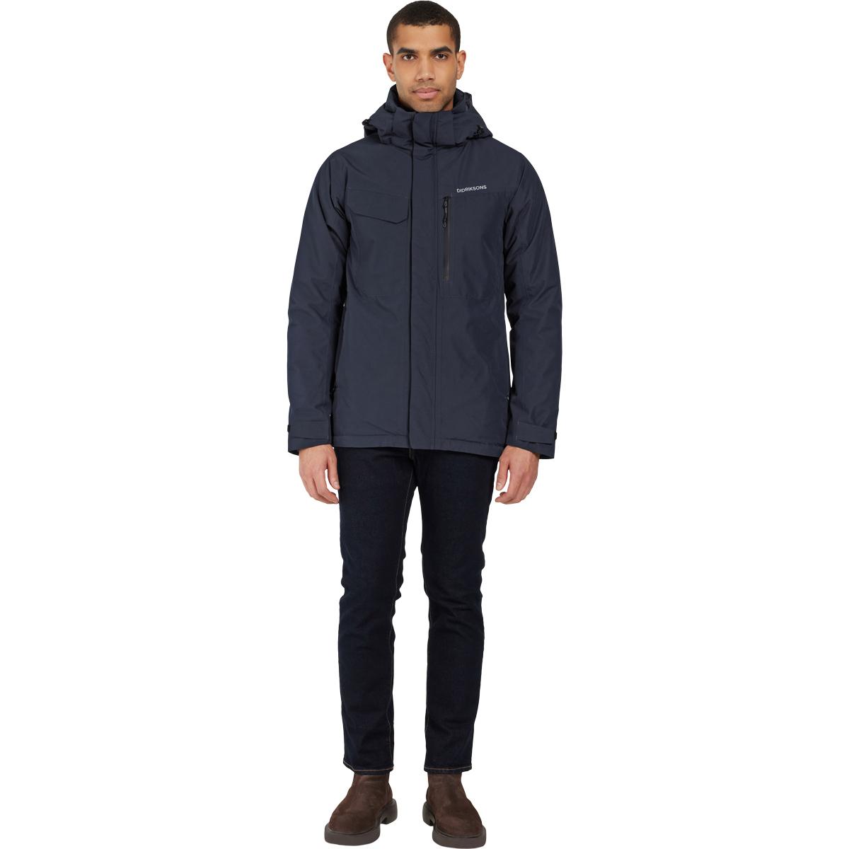 Didriksons Stefan Vinterjakke Herre Dark Night Blue