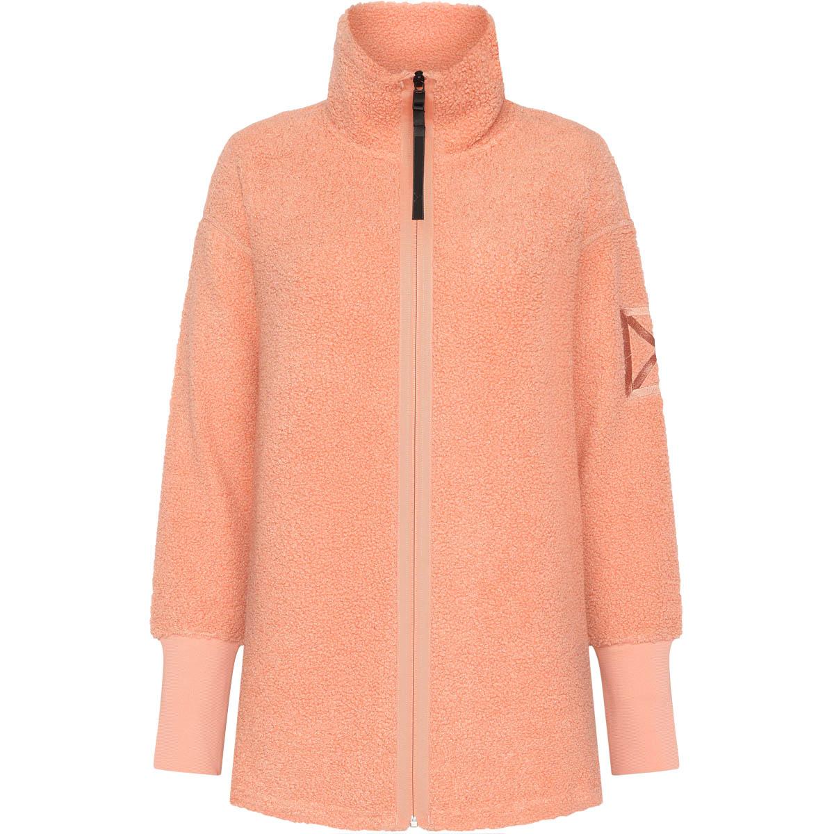 Didriksons Sally Full Zip Fleecetrøje Dame CLAY PINK