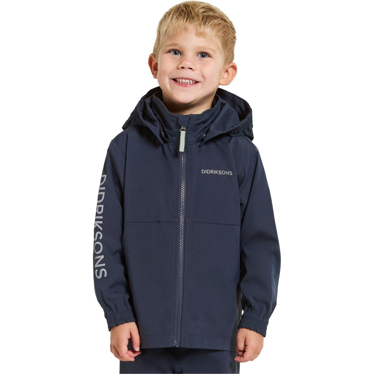 Didriksons Hallon Jakke Barn NAVY