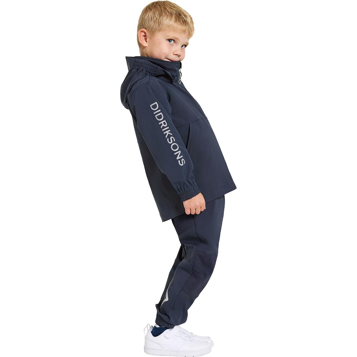Didriksons Hallon Jakke Barn NAVY