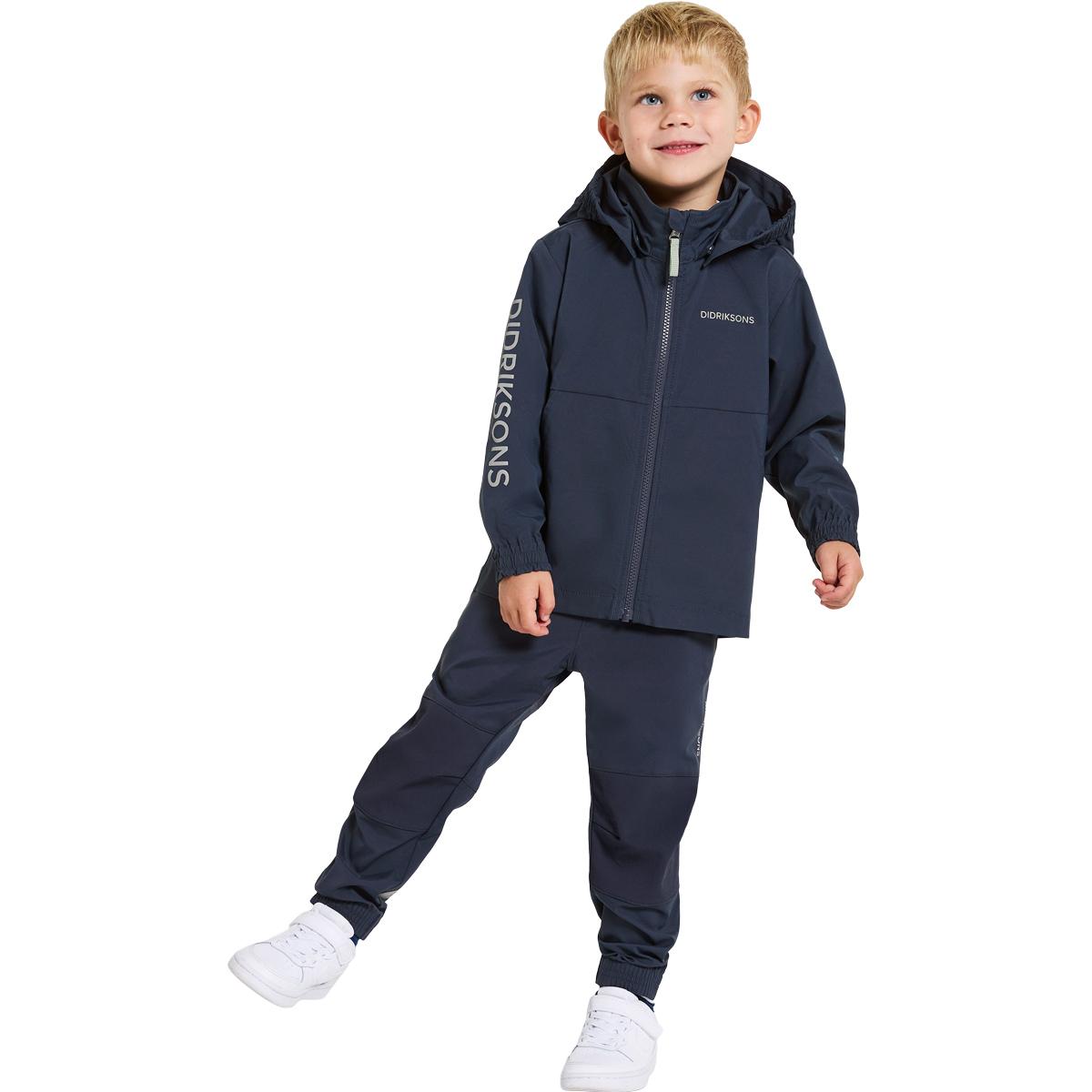 Didriksons Hallon Jakke Barn NAVY