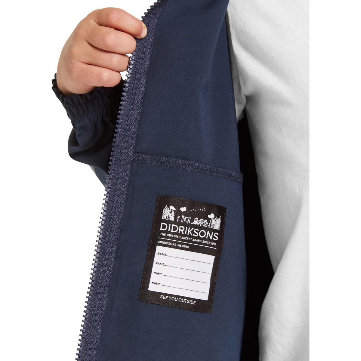 Didriksons Hallon Jakke Barn NAVY