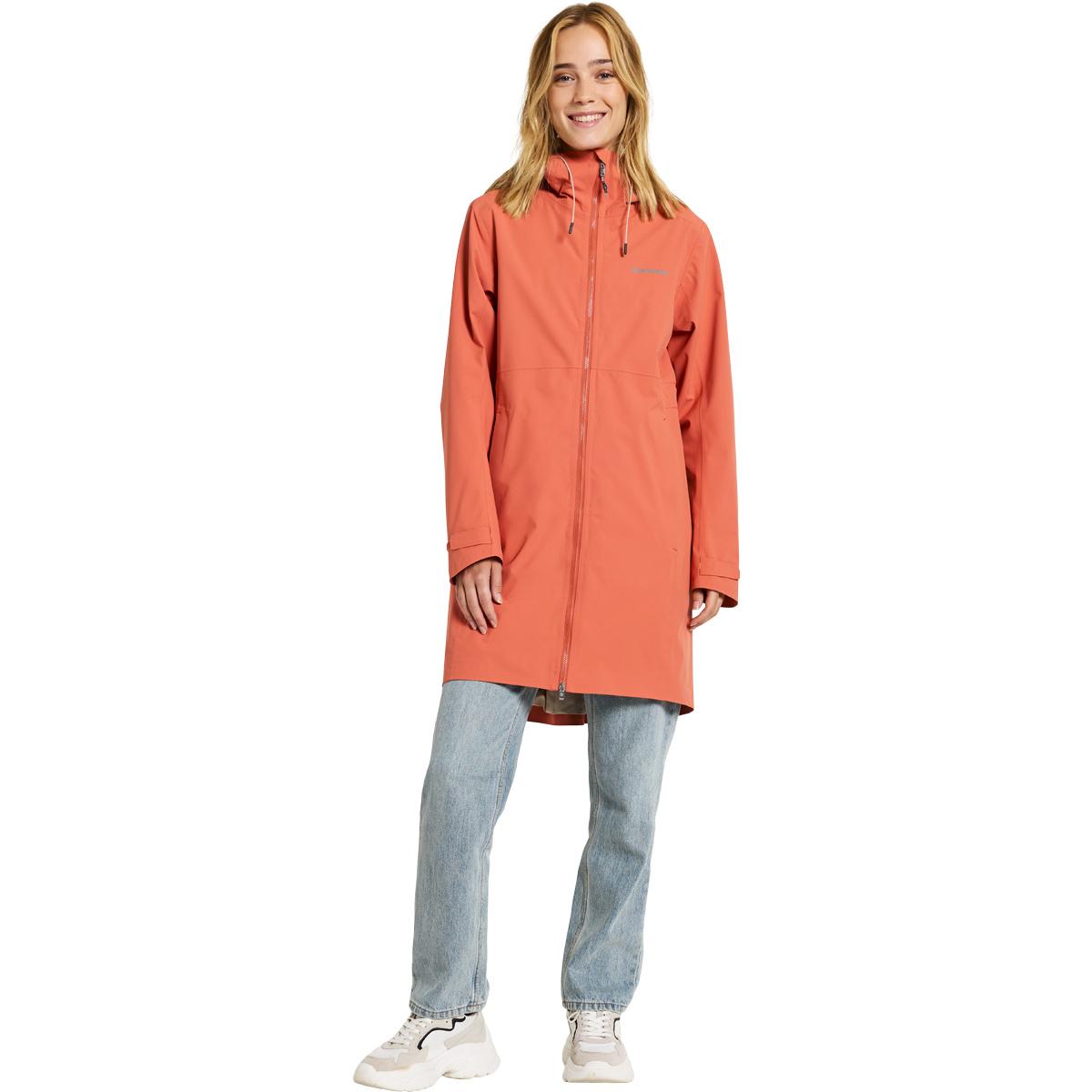 Didriksons Bea Parka Jakke Dame BRIQUE RED
