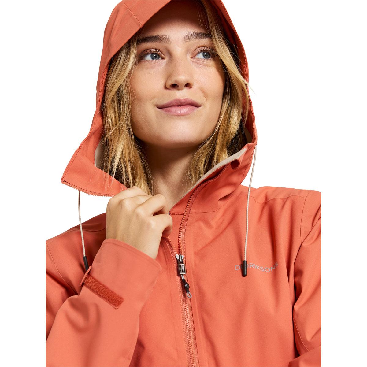 Didriksons Bea Parka Jakke Dame BRIQUE RED