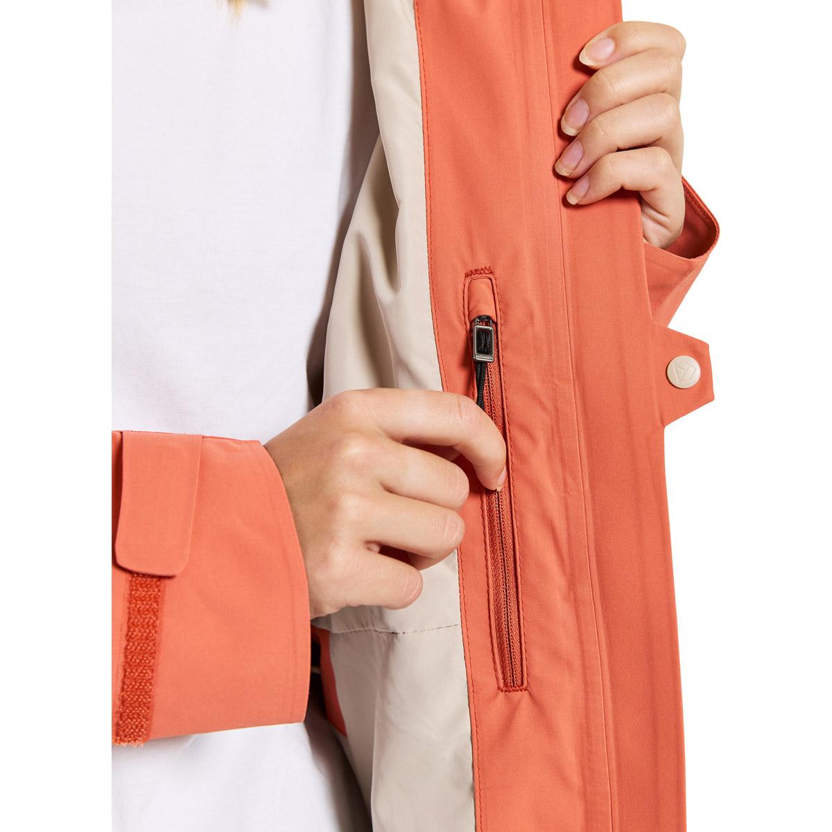 Didriksons Bea Parka Jakke Dame BRIQUE RED